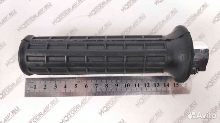 Ручка руля правая (газа) Урал (с цепочкой) в сборе