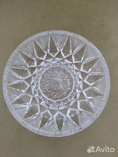 Пепельница хрустальная СССР