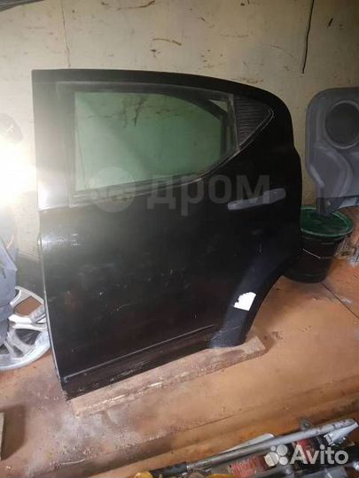 Дверь задняя левая в сборе, Dodge Avenger 2007г.в