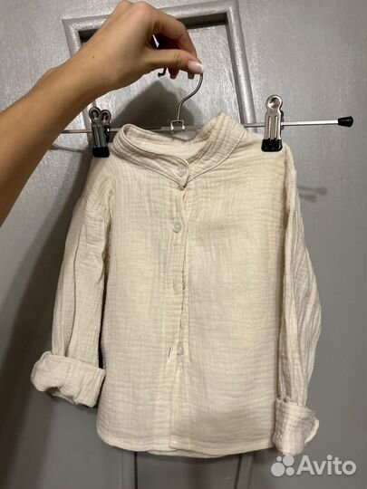 Рубашка для мальчика 86 92