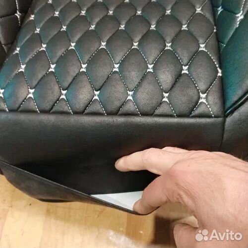 Чехлы на весь салон из Алькантары