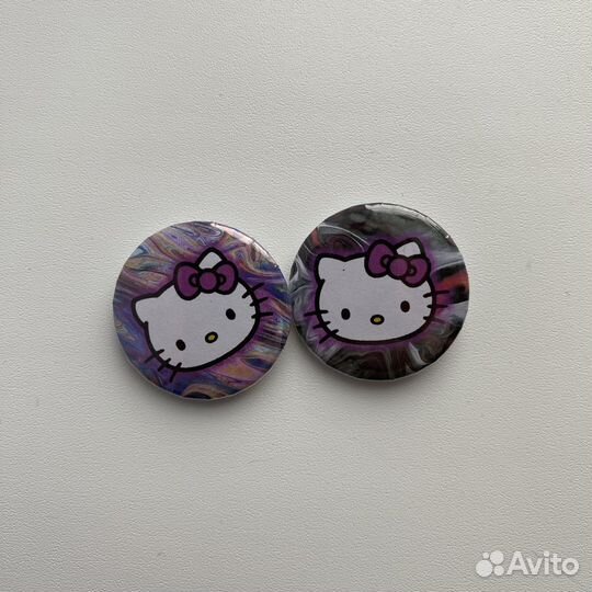 Значки круглые