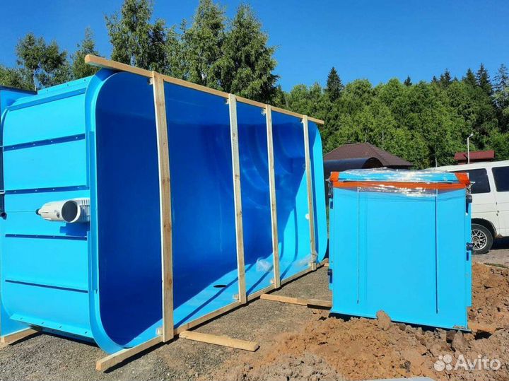 Пластиковый бассейн