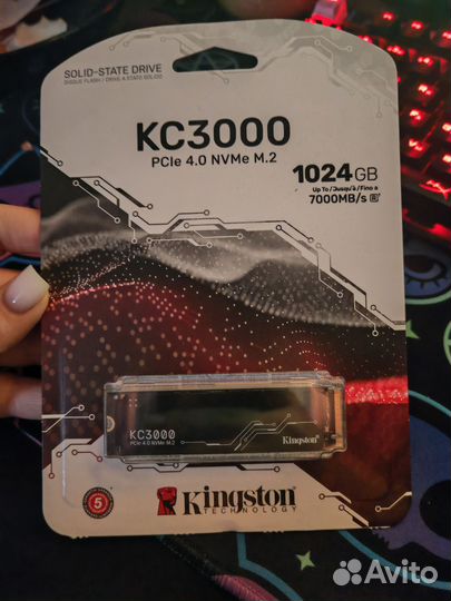 Ssd kingston kc3000 1tb