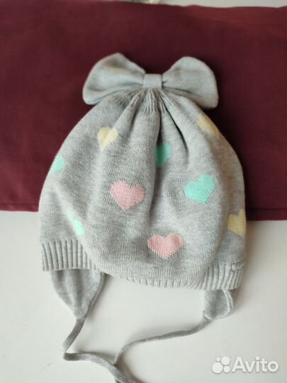 Шапка для девочки весна-осень