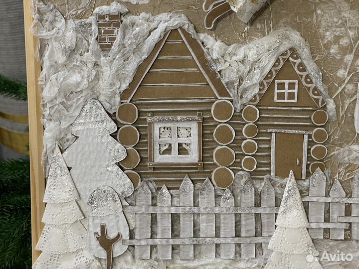 Новогодняя Рождественская поделка в школу или сад