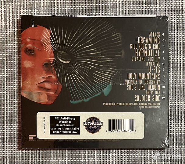 System Of A Down - Hypnotize CD Digipack USA