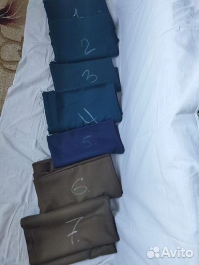 Отрезы ткани из СССР