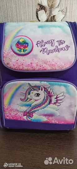 Портфель девочковый ортопедический