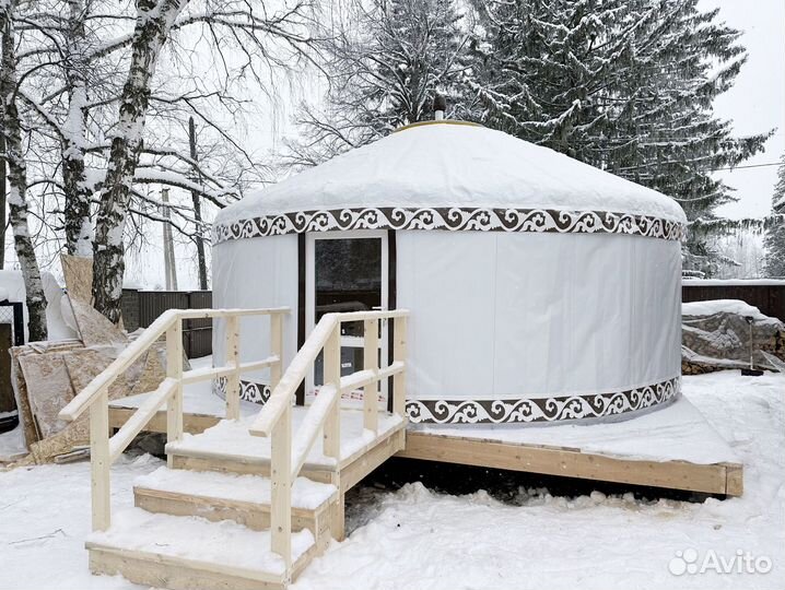 Юрта для глэмпинга