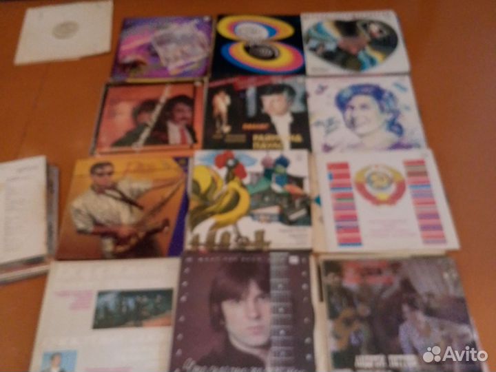 Виниловые пластинки СССР