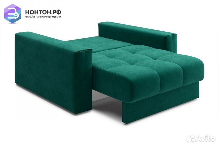 Кресло тик-так Монарх изумрудное