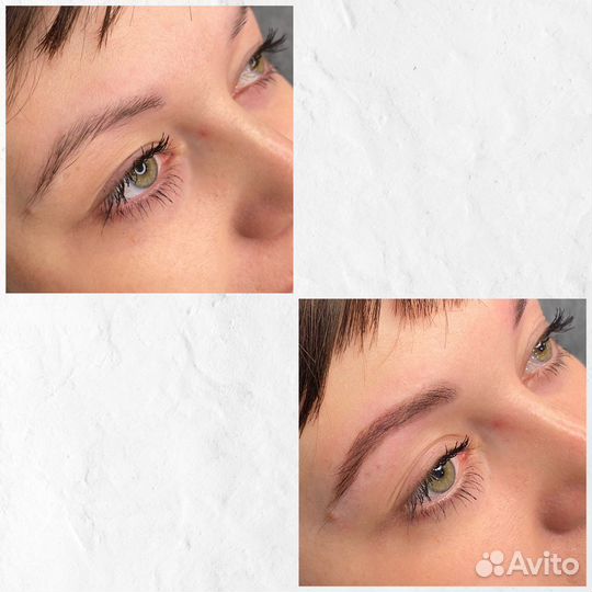 Ламинирование Оформление и окрашивание бровей