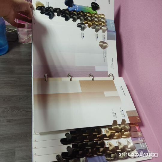 Палитра красок для волос