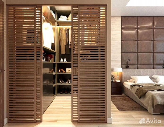 Межкомнатная перегородка из реек