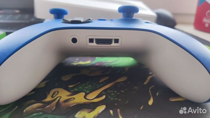 Геймпад xbox series blue