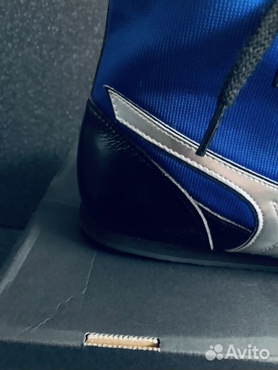 Боксерки Mizuno 27 черно-синие