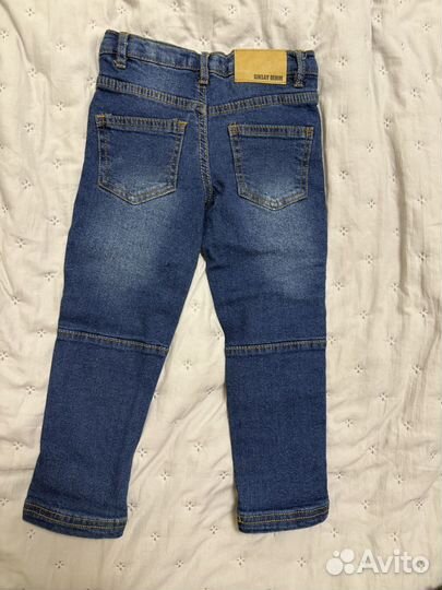 Джинсы скинни детские для мальчика 98