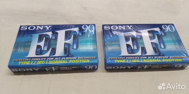Кассета Sony ef 90