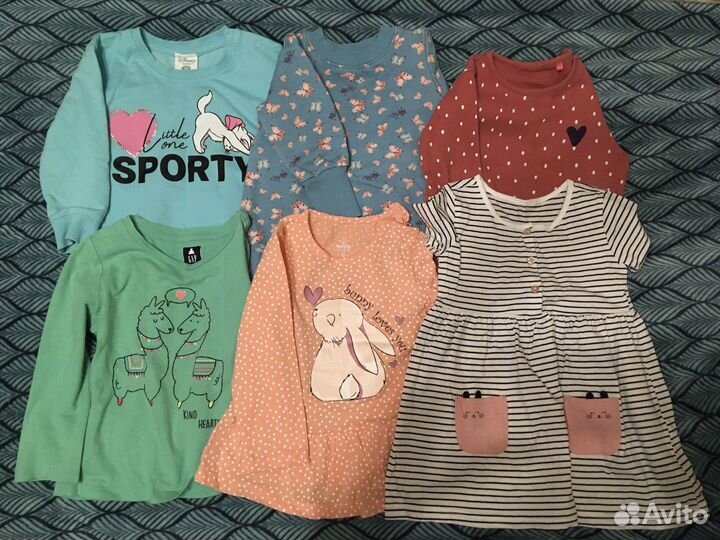 Вещи пакетом на девочку