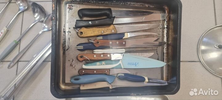 Сотейник 2л, раздаточные ложки, противени