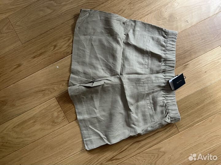 Шорты женские льняные Massimo dutti