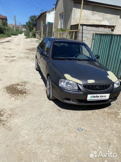 Hyundai Accent 1.5 МТ, 2006, 244 312 км