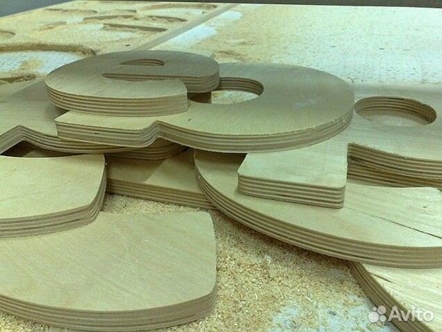 Фрезеровка и резка фанеры/мдф/акп/пфх/дерева