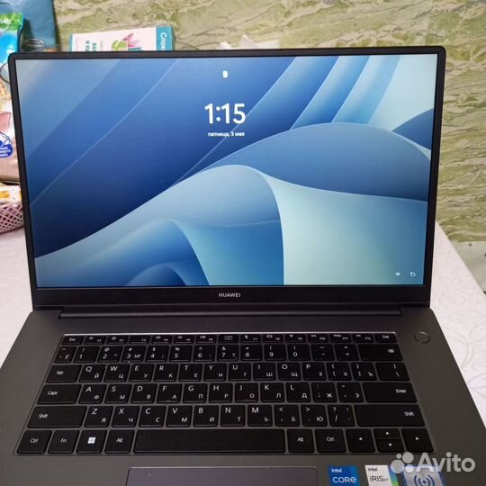 Ноутбук huawei matebook d15