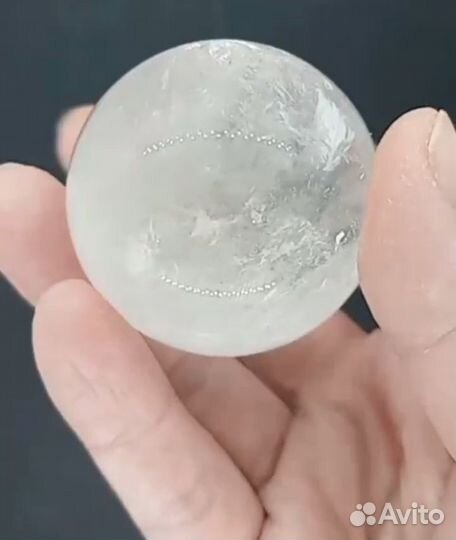 Шар горный хрусталь