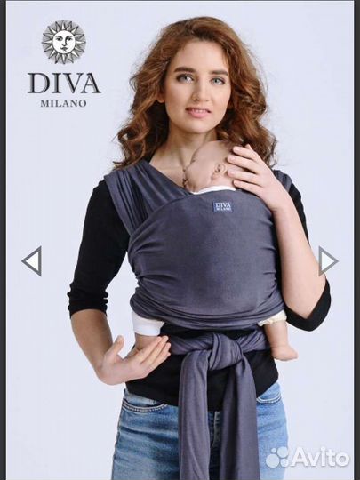 Трикотажный слинг-шарф Diva Milano