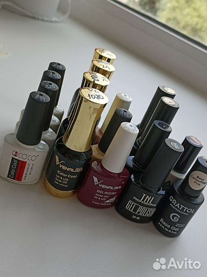 Гель-лаки пакетом