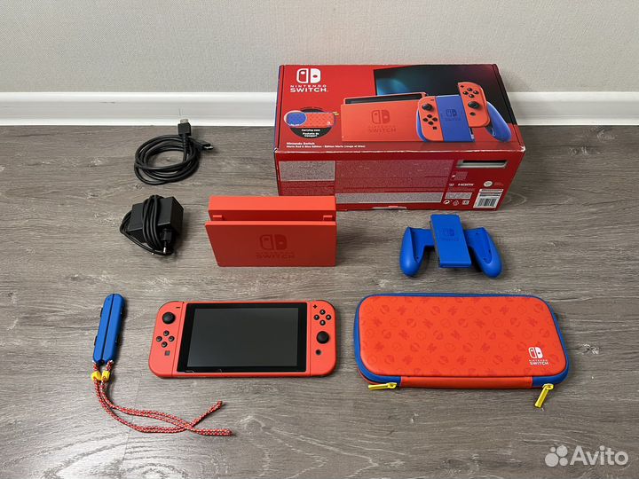 Nintendo Switch V2 Чип Mario Limited В Идеале