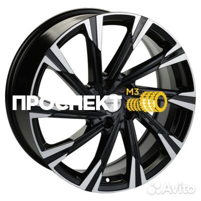 Диск 7,5x19/5x114,3 ET45 D67,1 KHW1901 (CX-5/CX8) Black-FP