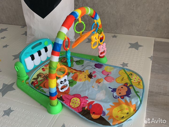 Развивающий коврик с пианино для малышей