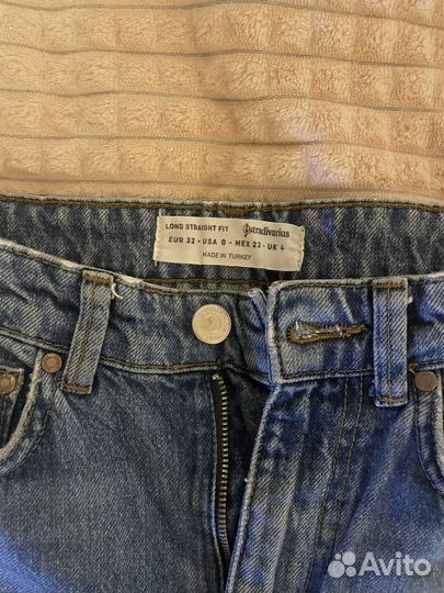 Джинсы stradivarius женские 32 (xs)