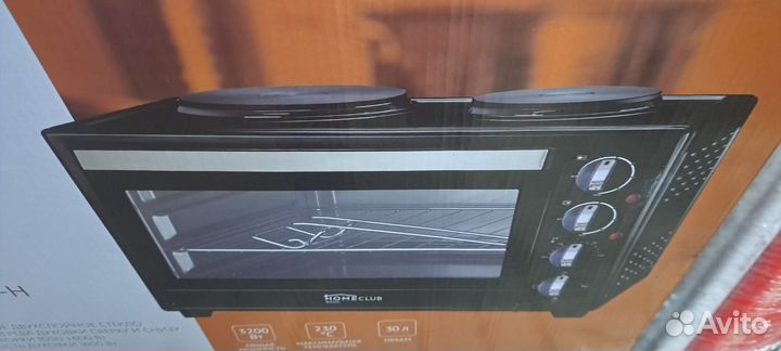Электрическая печь homeclub JK30B02-H 30 литров