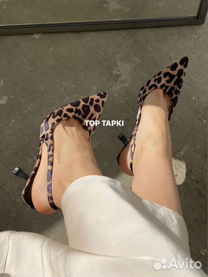 Туфли женские леопардовые zara