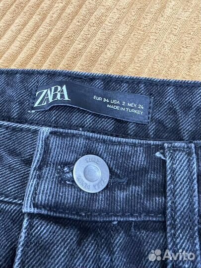 Джинсы слоучи Zara 34
