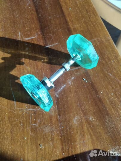 Ручка дверная СССР (Стеклянная)