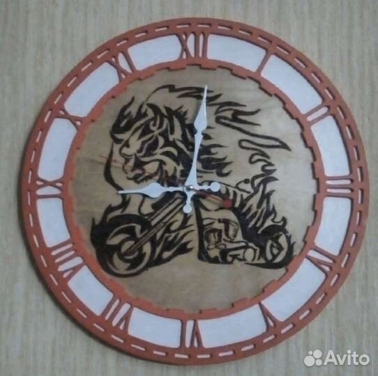 Часы настенные ручной работы
