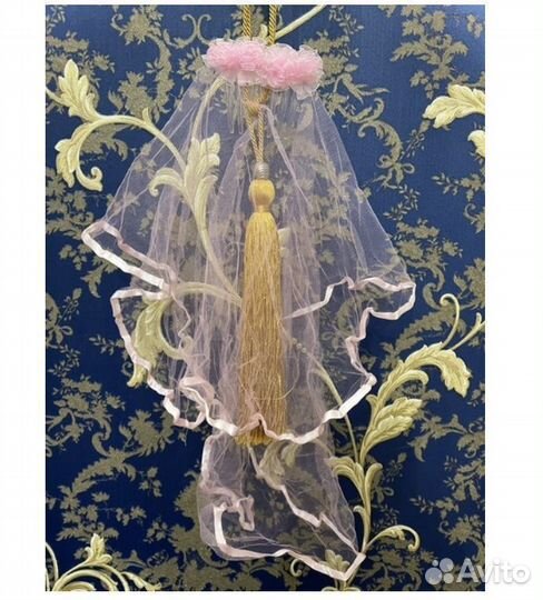 Украшение для волос Вуаль с гребнем