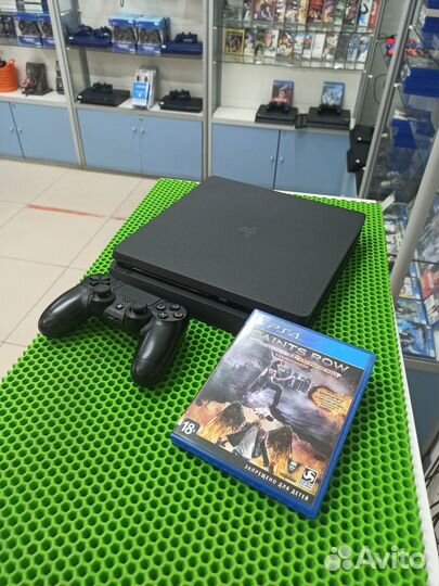 PS4 Slim 1tb + игра в подарок