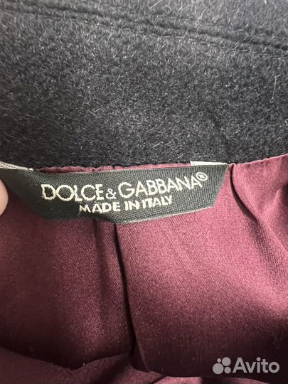 Пиджак Dolce&Gabbana из кашемира