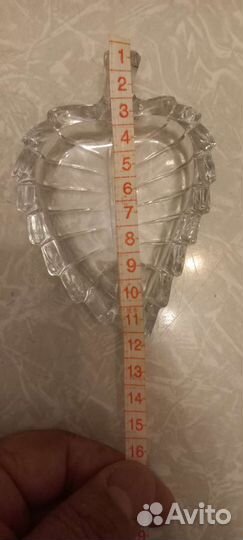 Хрустальная пепельница