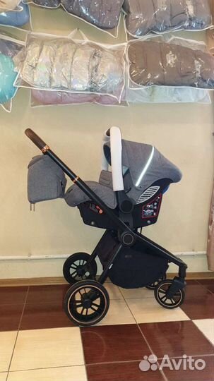 Коляска 3 в 1 Carrello