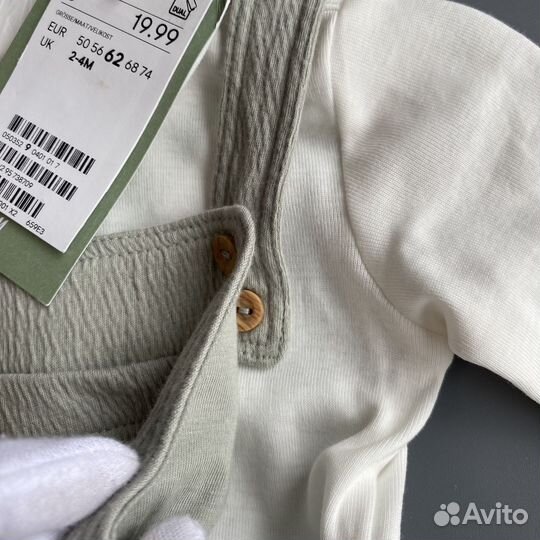 Комбинезон и боди h&m 62