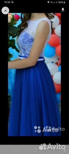 Вечернее платье в пол