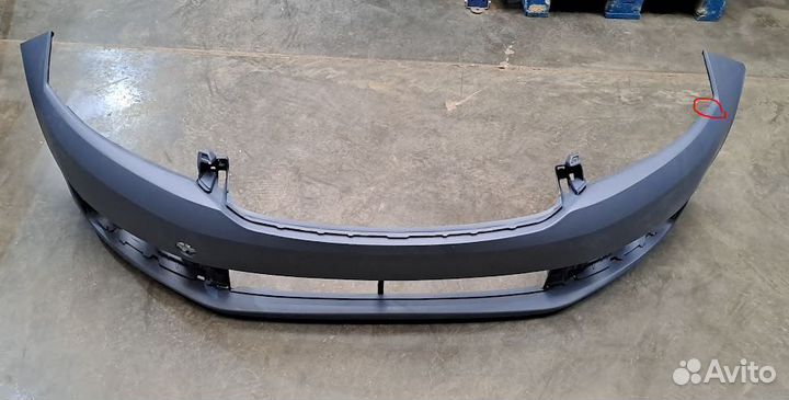 Бампер перед skoda rapid 12