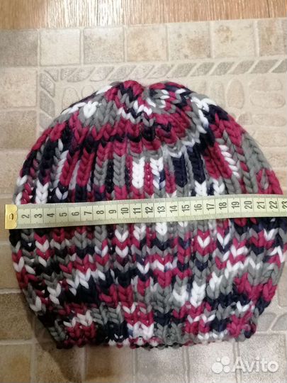 Пестрая шапка centro акрил